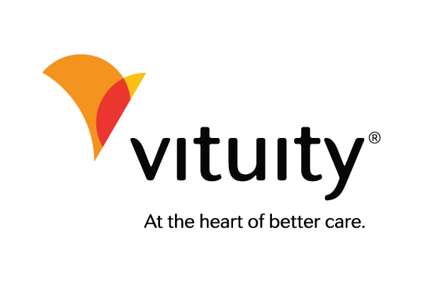 Vituity logo and tagline